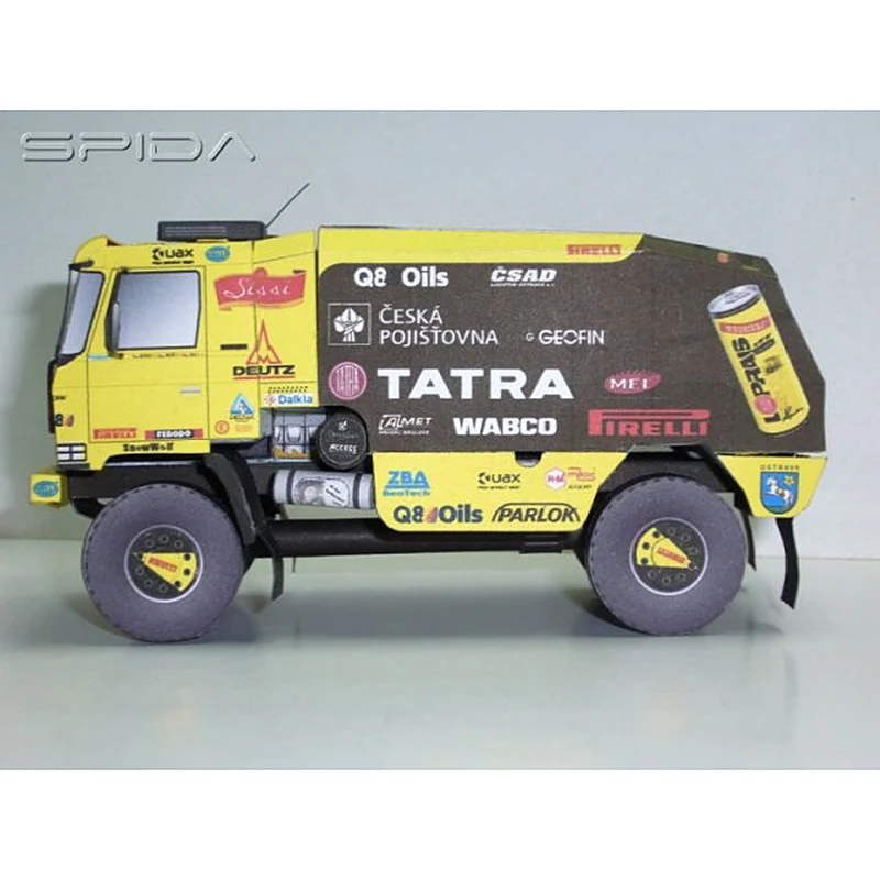 Tatra 815 2008 Truck 1:53 Daka - Art Craft Cardboard ulasan dan harga