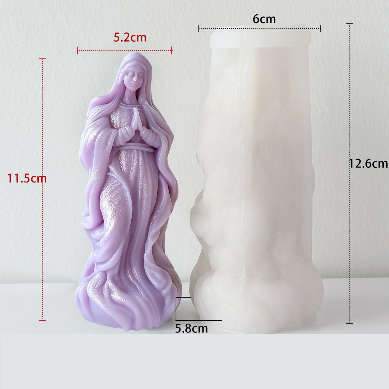 Portrait Candle Mould Decorati - Art Craft Show ulasan dan harga