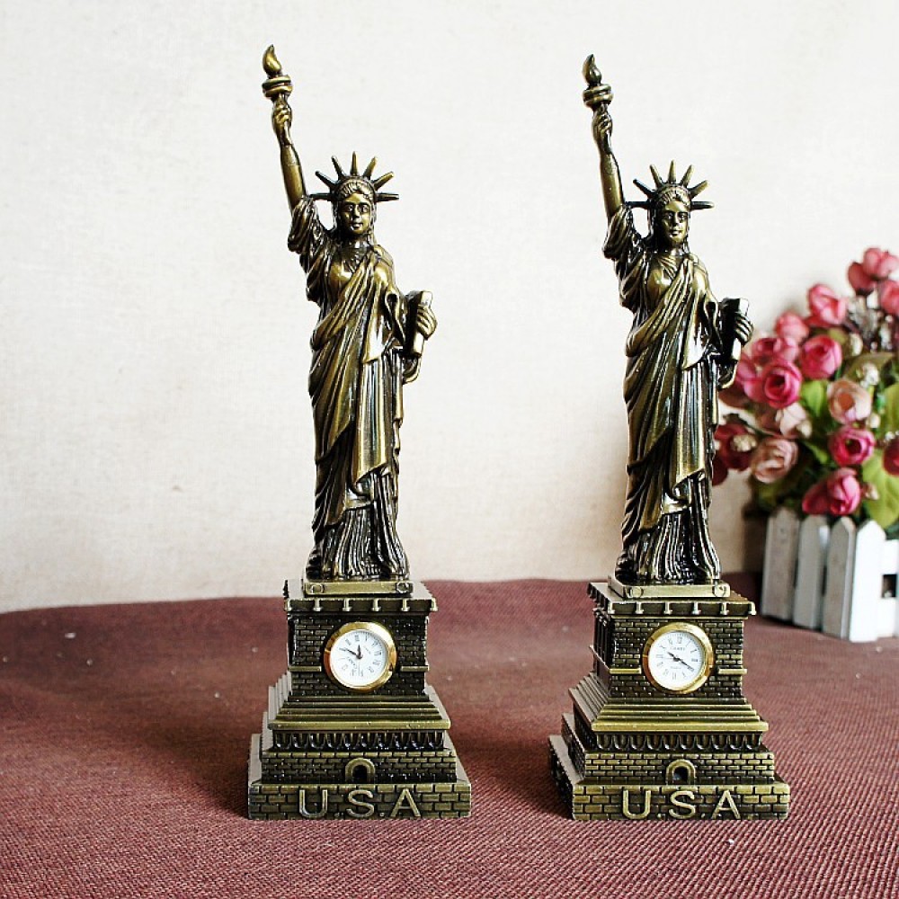 Vintage Metal Statue Of Libert - Unique Art Craft ulasan dan harga