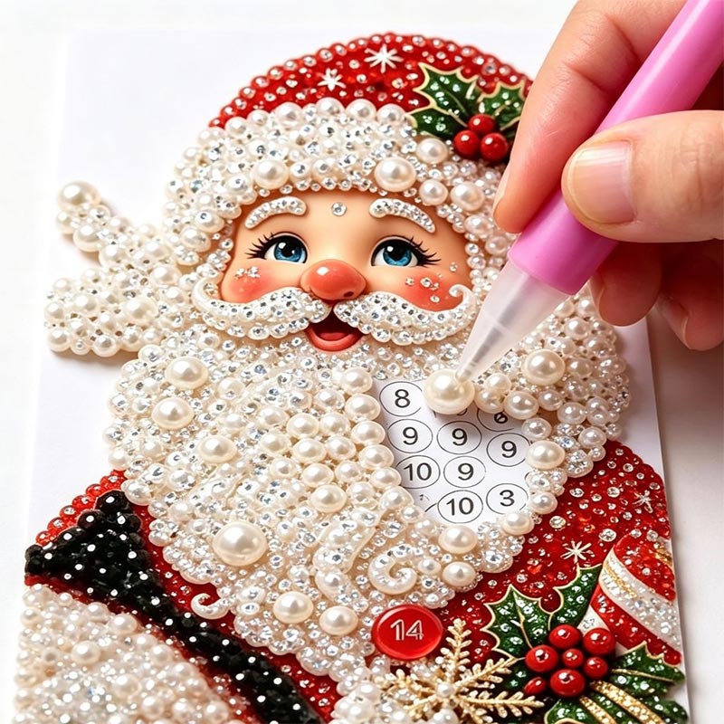Christmas DIY Pearl Art Assemb - Art And Craft For Xmas ulasan dan harga