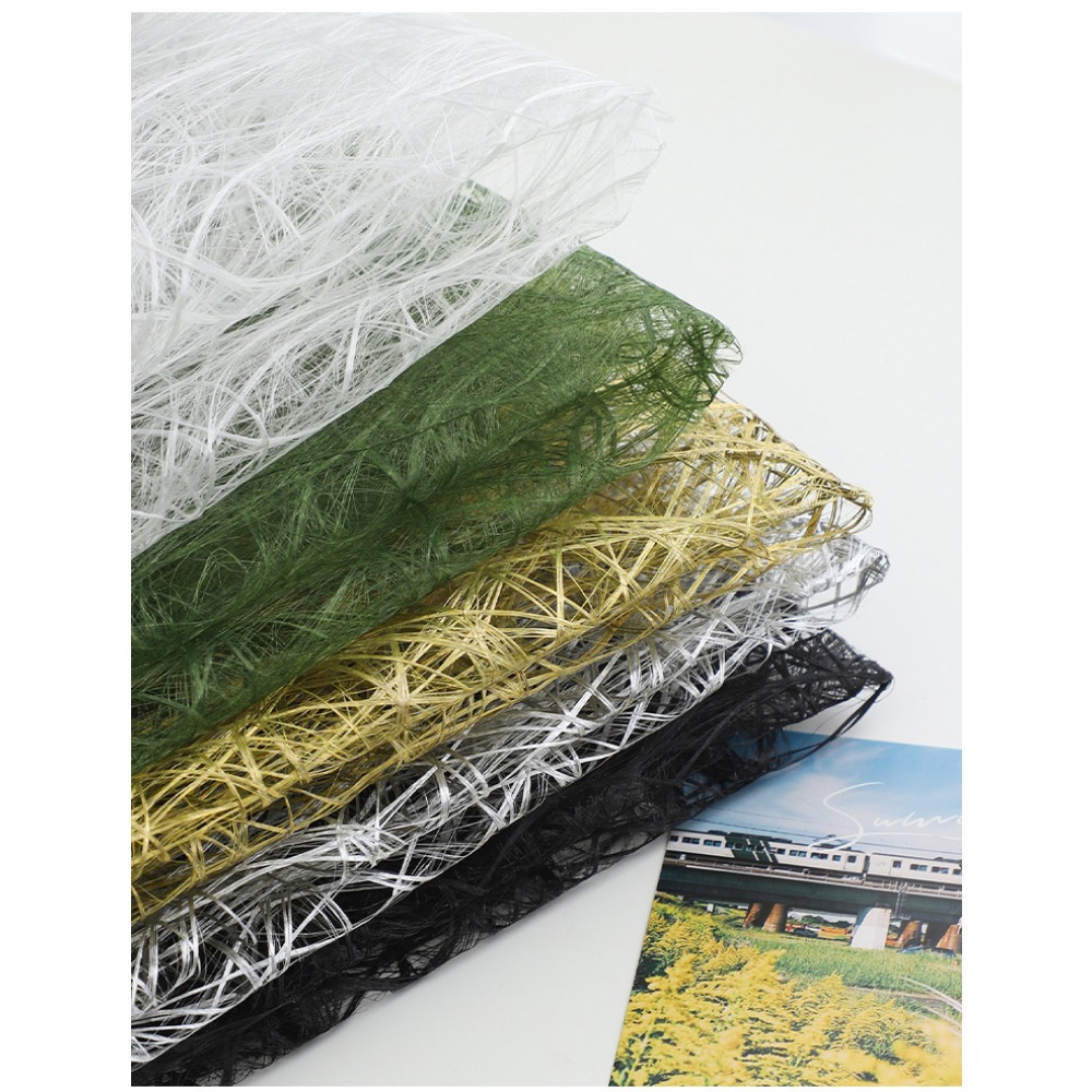 New Raffia Texture Art Floral  - Art And Craft Valentine ulasan dan harga