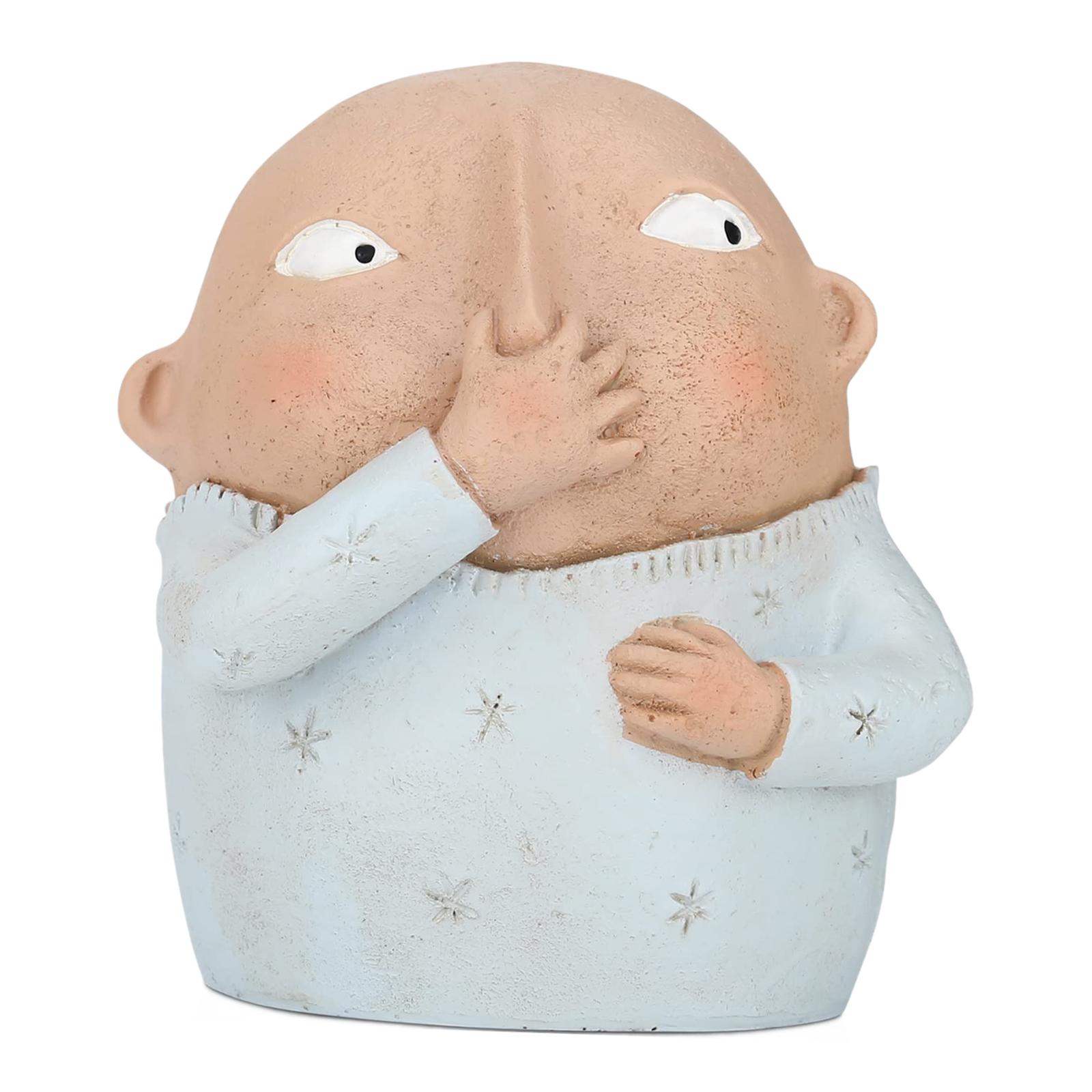 Humorous Holding Nose Bathroom - Unique Art Craft ulasan dan harga