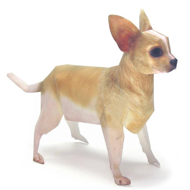 Chihuahua Dog Origami Art Pet  - Art Craft Cardboard ulasan dan harga
