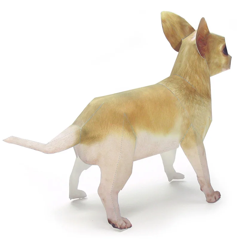 Chihuahua Dog Origami Art Pet  - Art Craft Cardboard ulasan dan harga