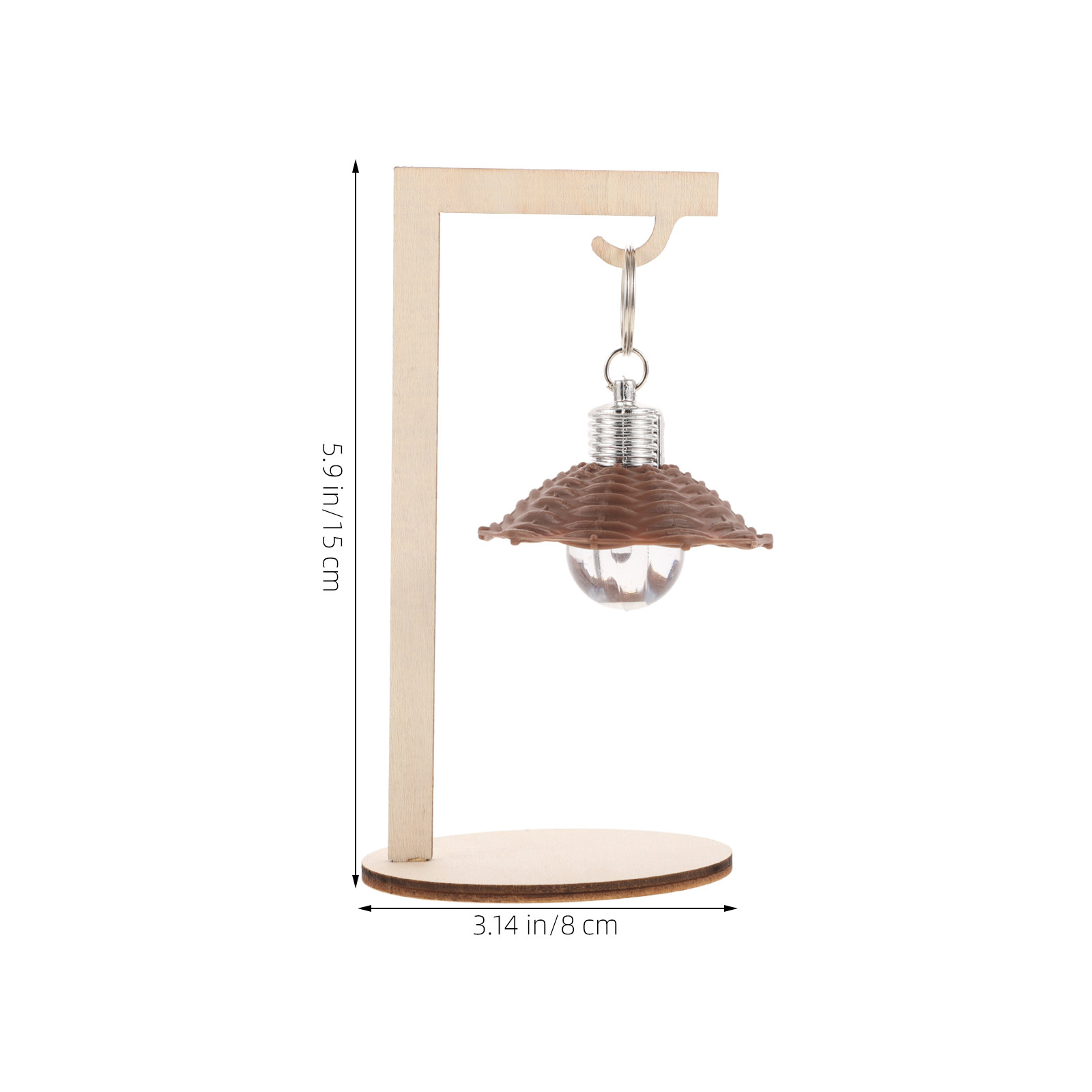 Creative Wooden Desk Lamp Kit  - Art Craft Kit ulasan dan harga