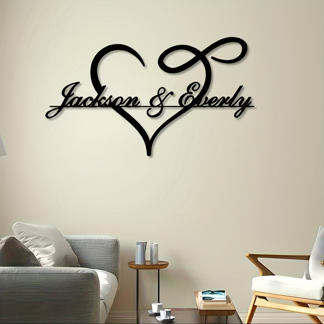 1 Piece of Custom Metal Wall A - Art Craft Room Ideas ulasan dan harga