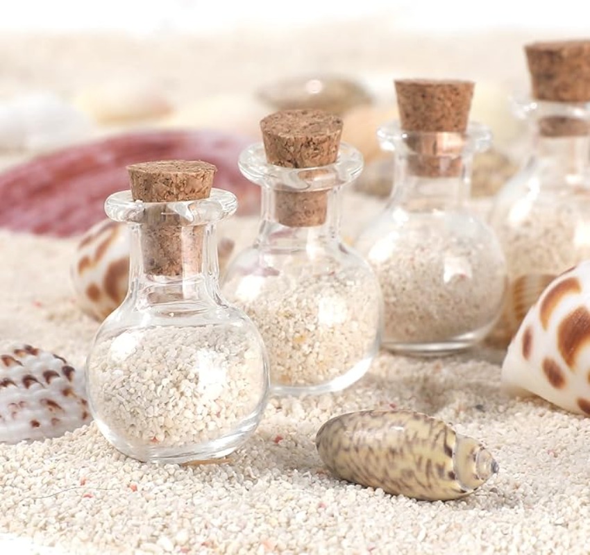 Transparent Mini Cork Stopper  - Art And Craft For Xmas ulasan dan harga