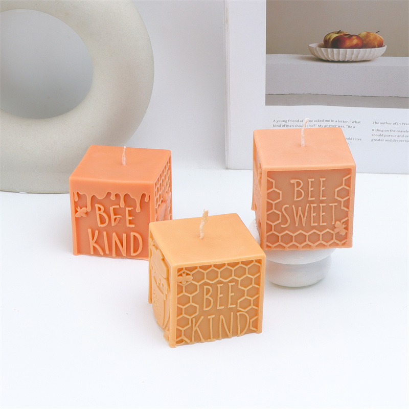 3D Honeycomb Pillar Bee Silico - Art Craft Letter A ulasan dan harga