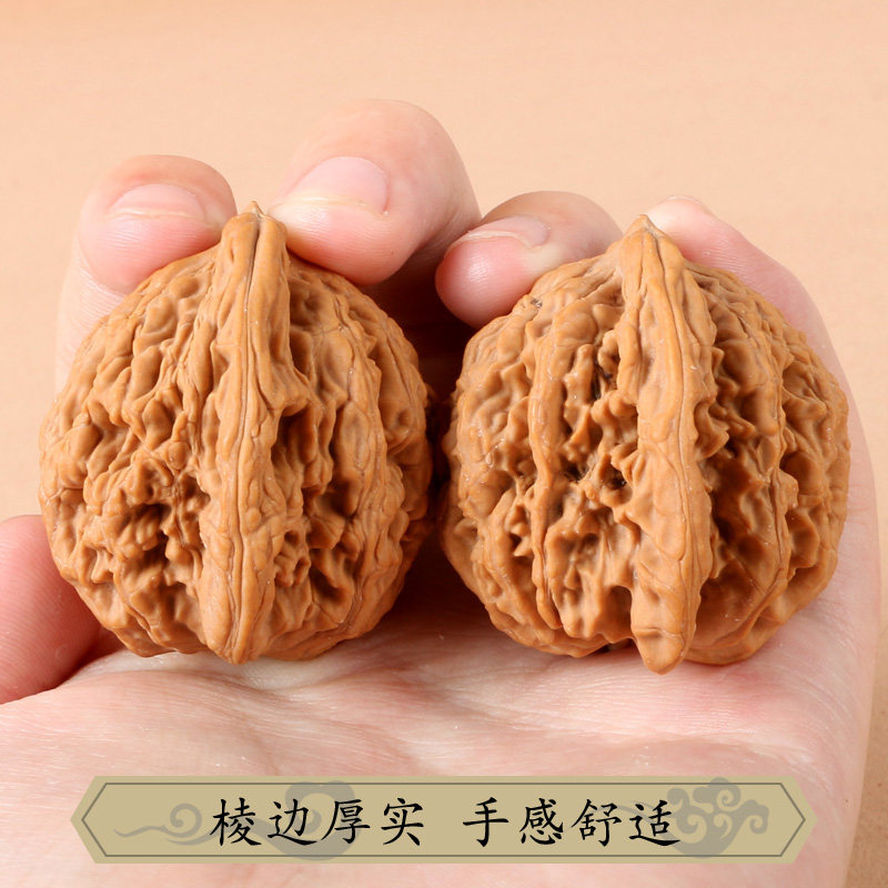 Natural Wenwan Walnut Hand Mas - Art Craft Lion ulasan dan harga