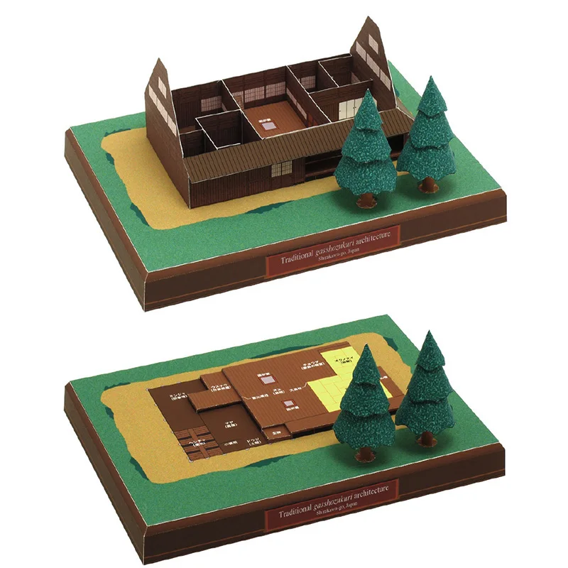 Japan Cottage Gasshozukuri Min - Art Craft Cardboard ulasan dan harga
