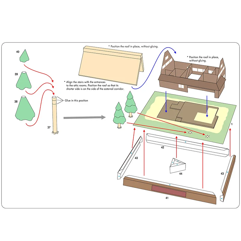 Japan Cottage Gasshozukuri Min - Art Craft Cardboard ulasan dan harga
