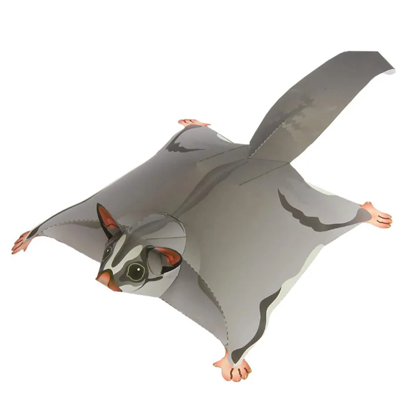 Sugar Glider Flying Mouse Hand - Art Craft Cardboard ulasan dan harga