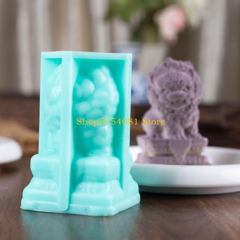 AXYC Safe Chinese Lions Silico - Art Craft Lion ulasan dan harga