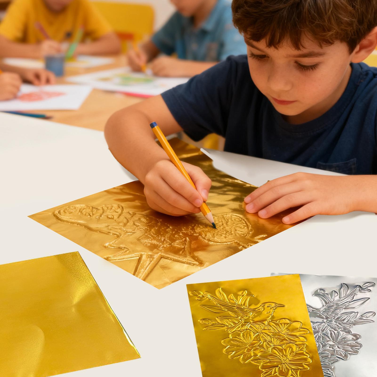 Foil Paper For Crafts 100 Piec - Art Craft With Paper ulasan dan harga