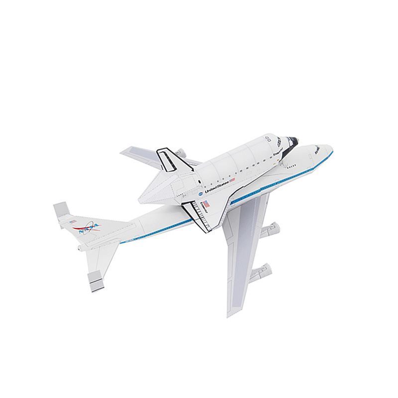 Boeing 747 Shuttle Carrier Air - Art Craft Cardboard ulasan dan harga