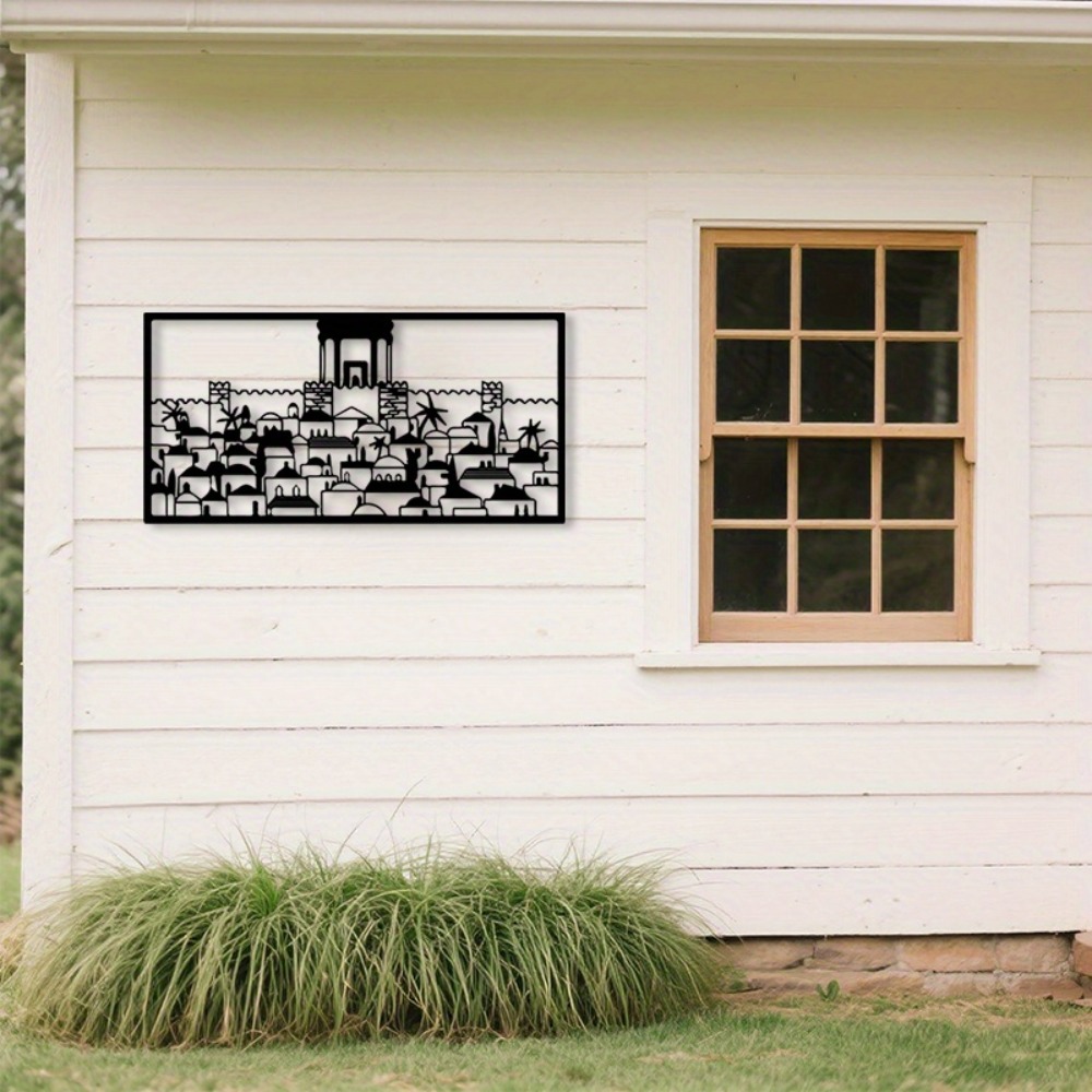 CIFBUY Metal Wall Art Jerusale - Art & Craft Activities For Toddlers ulasan dan harga